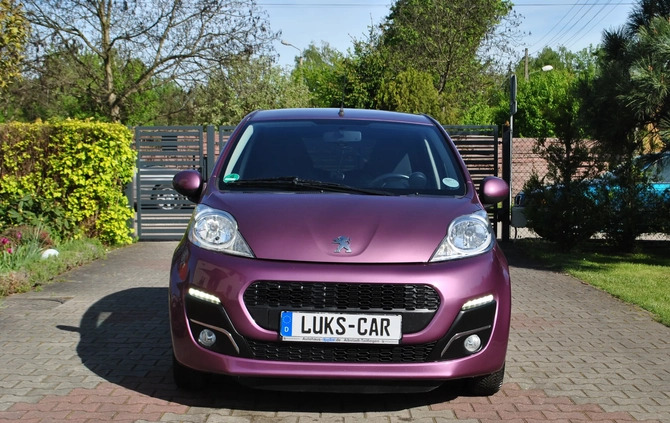 Peugeot 107 cena 19999 przebieg: 125000, rok produkcji 2013 z Szczebrzeszyn małe 667